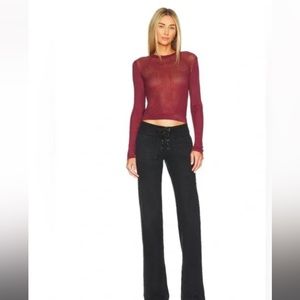 Free People h2o Crewneck Pullover Sweater